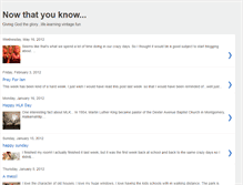 Tablet Screenshot of nowthatyouknowthesethingsdothem.blogspot.com