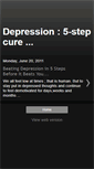 Mobile Screenshot of depresion5steps-hansyoga.blogspot.com