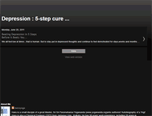 Tablet Screenshot of depresion5steps-hansyoga.blogspot.com
