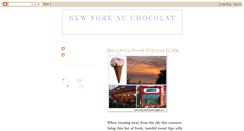 Desktop Screenshot of newyorkauchocolat.blogspot.com