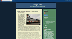 Desktop Screenshot of freightgate.blogspot.com