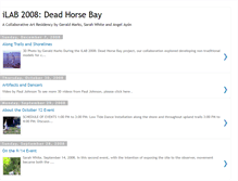 Tablet Screenshot of deadhorsebay.blogspot.com