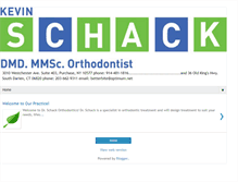 Tablet Screenshot of drschackorthodontics.blogspot.com