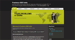 Desktop Screenshot of freelance-seo-india.blogspot.com
