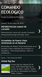 Mobile Screenshot of comando-ecologico.blogspot.com