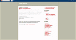 Desktop Screenshot of internetics.blogspot.com
