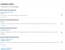 Tablet Screenshot of cessioncommunity.blogspot.com