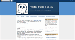 Desktop Screenshot of prestonpoets.blogspot.com