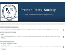 Tablet Screenshot of prestonpoets.blogspot.com