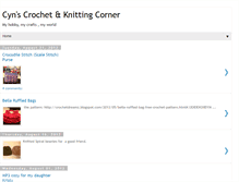 Tablet Screenshot of cynscorner.blogspot.com