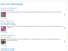 Tablet Screenshot of loucapordecoupage.blogspot.com