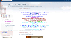 Desktop Screenshot of hotelsantapriscaoaxaca.blogspot.com