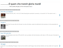 Tablet Screenshot of o-quam-cito-transit-gloria-mundi.blogspot.com