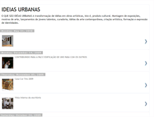 Tablet Screenshot of ideiasurbanas.blogspot.com