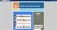 Desktop Screenshot of hasifhani.blogspot.com