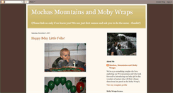Desktop Screenshot of mochasmountainsandmobywraps.blogspot.com