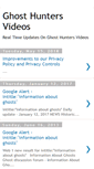Mobile Screenshot of ghost-hunters-videos.blogspot.com