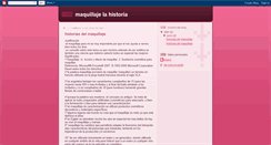 Desktop Screenshot of maquillaje-nancy.blogspot.com