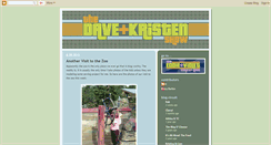 Desktop Screenshot of davekristen.blogspot.com