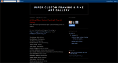 Desktop Screenshot of pipercustomframingandfineartgallery.blogspot.com