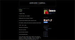 Desktop Screenshot of adrianoacabral.blogspot.com