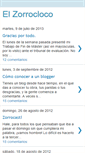 Mobile Screenshot of elzorrocloco.blogspot.com