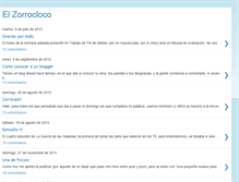 Tablet Screenshot of elzorrocloco.blogspot.com