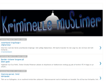 Tablet Screenshot of kriminellemuslimer.blogspot.com