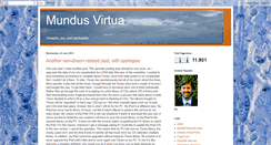 Desktop Screenshot of mundusvirtua.blogspot.com