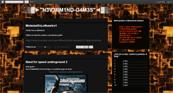 Desktop Screenshot of nevermind-games.blogspot.com