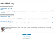 Tablet Screenshot of bashfulbrittany.blogspot.com