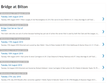 Tablet Screenshot of bridgeatbilton.blogspot.com