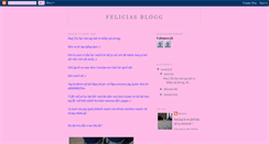 Desktop Screenshot of felicia-feliciasblogg.blogspot.com