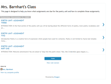 Tablet Screenshot of mrsbarnhartsclass.blogspot.com