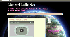 Desktop Screenshot of cahayahati88.blogspot.com