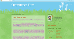 Desktop Screenshot of overstreets4.blogspot.com