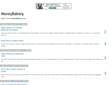 Tablet Screenshot of moneybakery2.blogspot.com