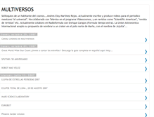 Tablet Screenshot of multiversos.blogspot.com