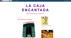 Desktop Screenshot of cajaencantada.blogspot.com