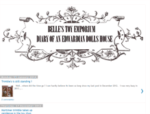 Tablet Screenshot of diaryofanedwardiandollshouse.blogspot.com