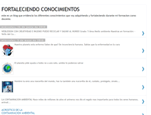Tablet Screenshot of creandoconcienciaconelartedereciclar.blogspot.com