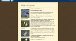 Desktop Screenshot of kylpytynnyri.blogspot.com