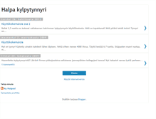 Tablet Screenshot of kylpytynnyri.blogspot.com
