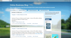 Desktop Screenshot of onlinebusinesshelpcenter.blogspot.com