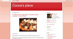 Desktop Screenshot of cocoasglutenfreeplace.blogspot.com