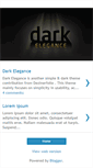 Mobile Screenshot of dark-elegance-betatemplates.blogspot.com