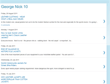Tablet Screenshot of georgenick10.blogspot.com