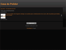 Tablet Screenshot of casadopolidor.blogspot.com