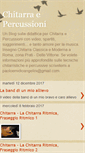 Mobile Screenshot of chitarraepercussioni.blogspot.com