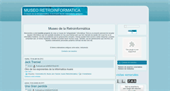 Desktop Screenshot of museo-retroinformatica.blogspot.com
